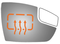 SIDE VIEW MIRROR HEATED